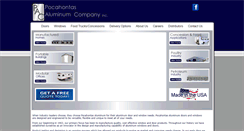 Desktop Screenshot of pocahontasaluminum.com